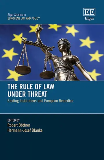 Cover of The Rule of Law Under Threat