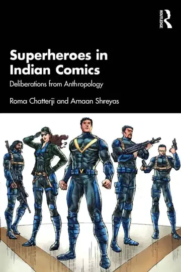 Cover of Superheroes in Indian Comics