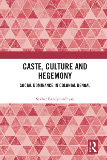 Cover of Caste, Culture and Hegemony