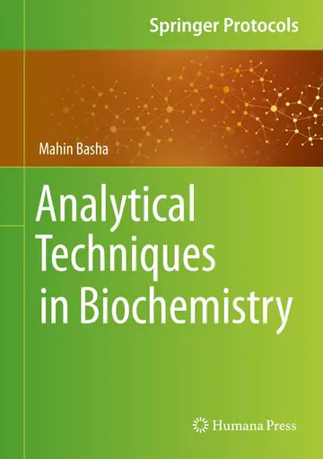 Cover of Analytical Techniques in Biochemistry
