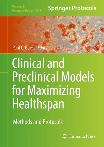 Cover of Clinical and Preclinical Models for Maximizing Healthspan