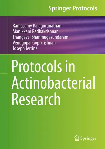 Cover of Protocols in Actinobacterial Research