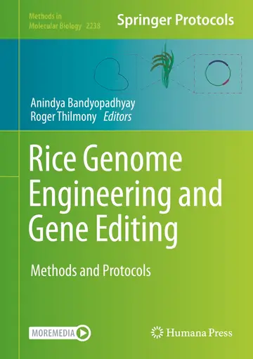 Cover of Rice Genome Engineering and Gene Editing