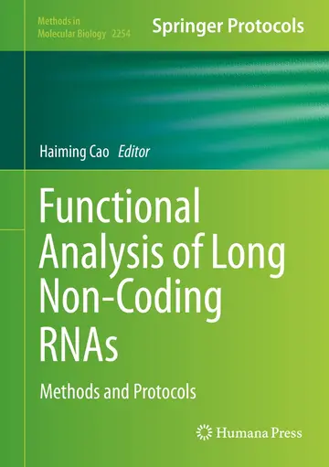 Cover of Functional Analysis of Long Non-coding Rnas