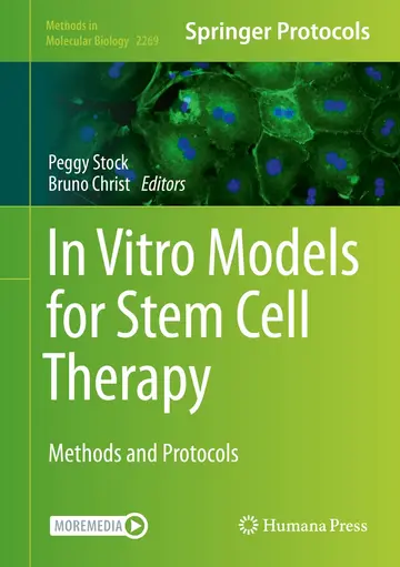 Cover of In Vitro Models for Stem Cell Therapy