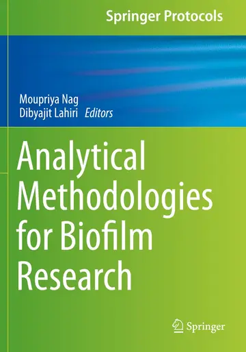 Cover of Analytical Methodologies for Biofilm Research
