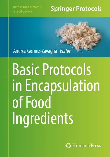 Cover of Basic Protocols in Encapsulation of Food Ingredients