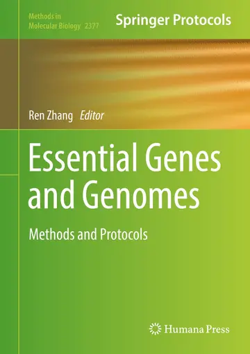 Cover of Essential Genes and Genomes