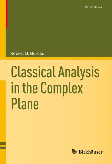Cover of Classical Analysis in the Complex Plane