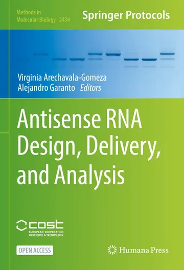 Cover of Antisense Rna Design, Delivery, and Analysis