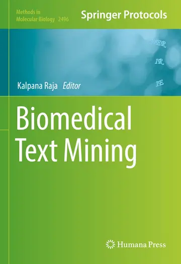 Cover of Biomedical Text Mining