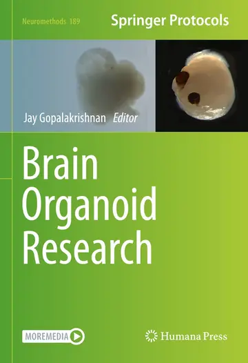 Cover of Brain Organoid Research