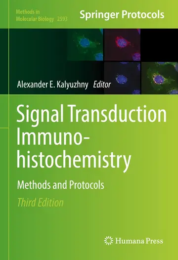 Cover of Signal Transduction Immunohistochemistry