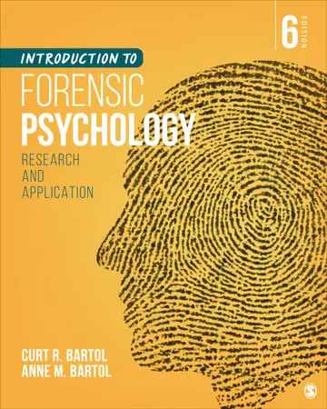 Cover of Introduction to Forensic Psychology