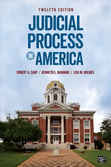 Cover of Judicial Process in America