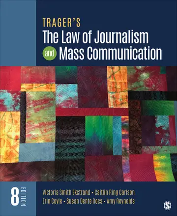 Cover of Trager′s the Law of Journalism and Mass Communication