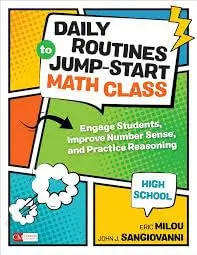 Cover of Daily Routines to Jump-Start Math Class, High Scho
