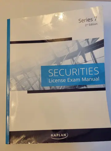 Cover of Series 7 License Exam Manual, 2nd Edition