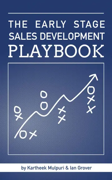 Cover of The Early Stage Sales Development Playbook