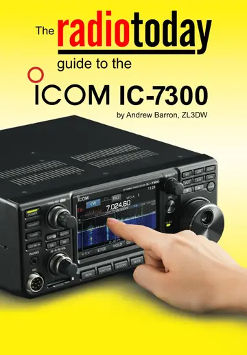 Cover of The Radio Today guide to the Icom IC-7300