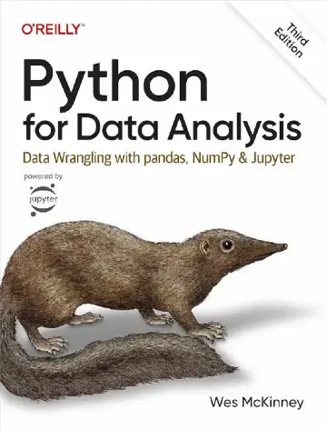 Cover of Python for Data Analysis