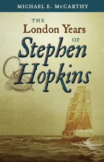 Cover of The London Years of Stephen Hopkins