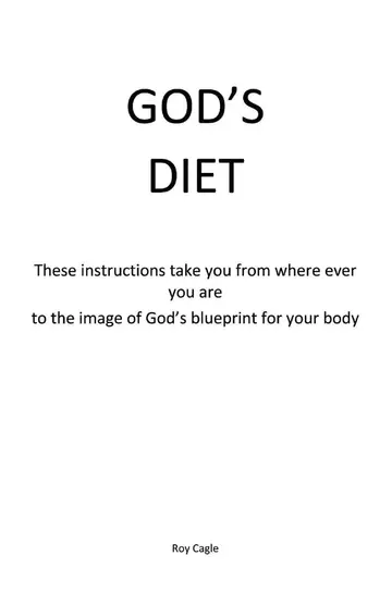 Cover of God's Diet