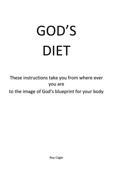 Cover of God's Diet