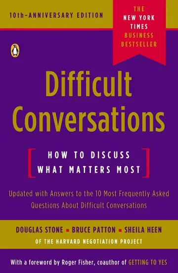 Cover of Difficult Conversations