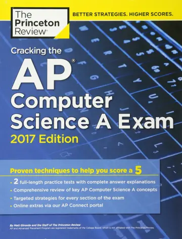 Cover of Cracking the AP Computer Science A Exam