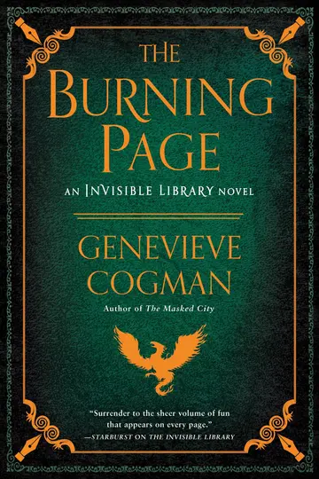 Cover of The Burning Page