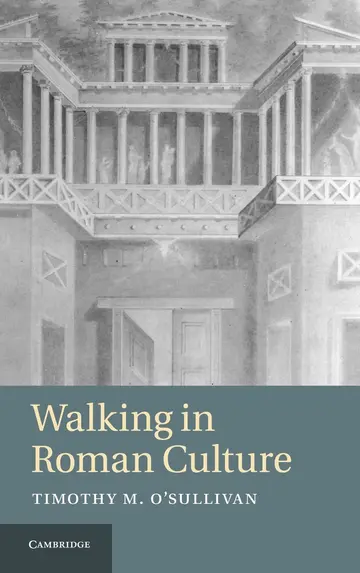 Cover of Walking in Roman Culture