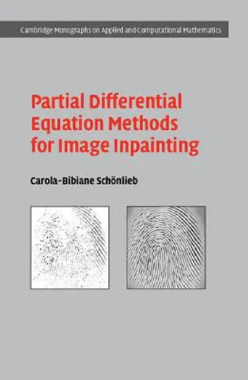 Cover of Partial Differential Equation Methods for Image Inpainting