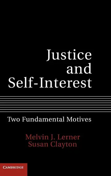 Cover of Justice and Self-Interest