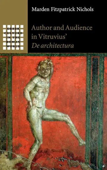 Cover of Author and Audience in Vitruvius' De architectura