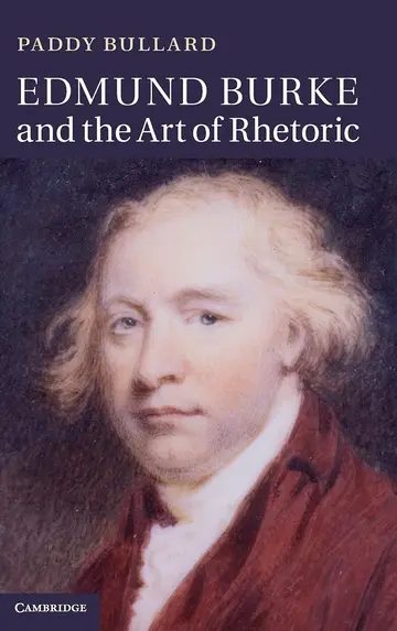 Cover of Edmund Burke and the Art of Rhetoric