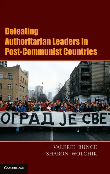 Cover of Defeating Authoritarian Leaders in Postcommunist Countries