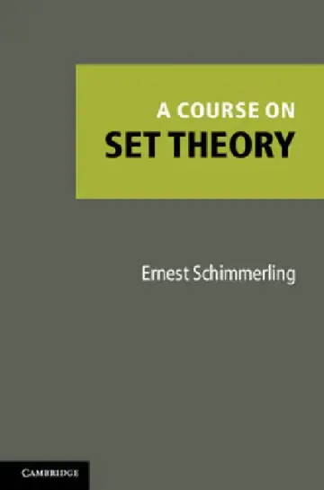 Cover of A Course on Set Theory