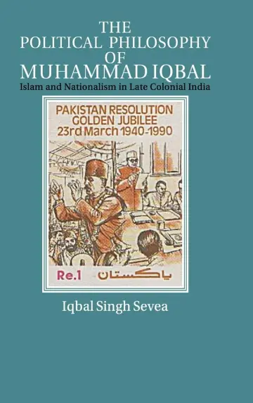 Cover of Political Philosophy of Muhammad Iqbal