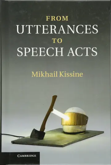 Cover of From Utterances to Speech Acts