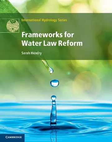 Cover of Frameworks for Water Law Reform