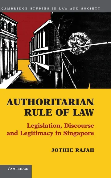 Cover of Authoritarian Rule of Law