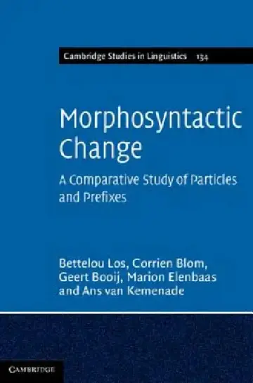 Cover of Morphosyntactic Change