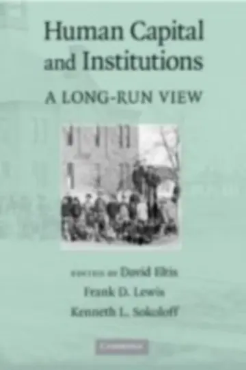 Cover of Human Capital and Institutions