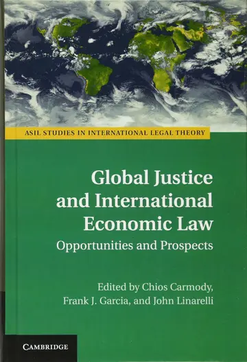 Cover of Global Justice and International Economic Law