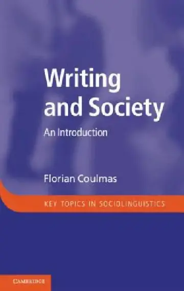 Cover of Writing and Society