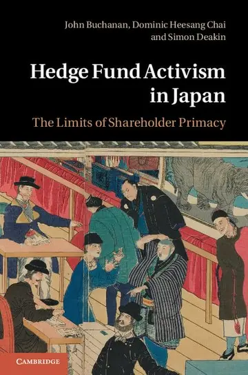 Cover of Hedge Fund Activism in Japan