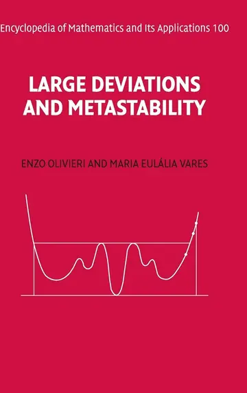 Cover of Large Deviations and Metastability