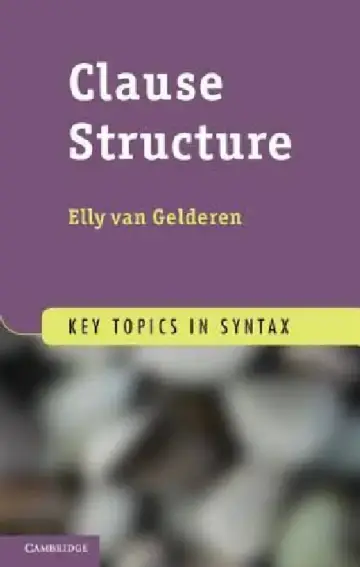 Cover of Clause Structure