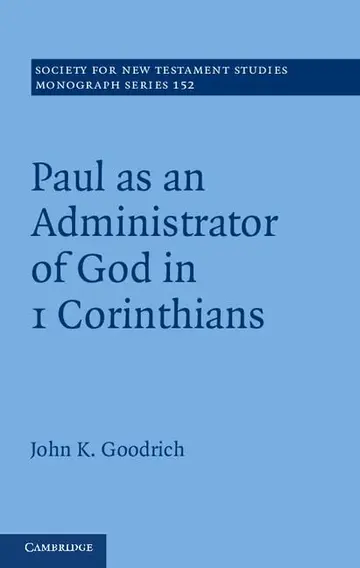 Cover of Paul as an Administrator of God in 1 Corinthians